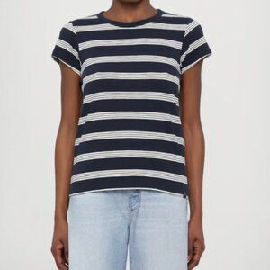 Rag & Bone The Slub Striped Tee